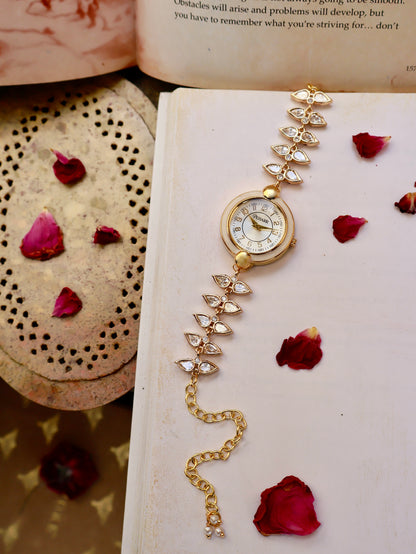 Polkis Spikes Band Wrist Watch