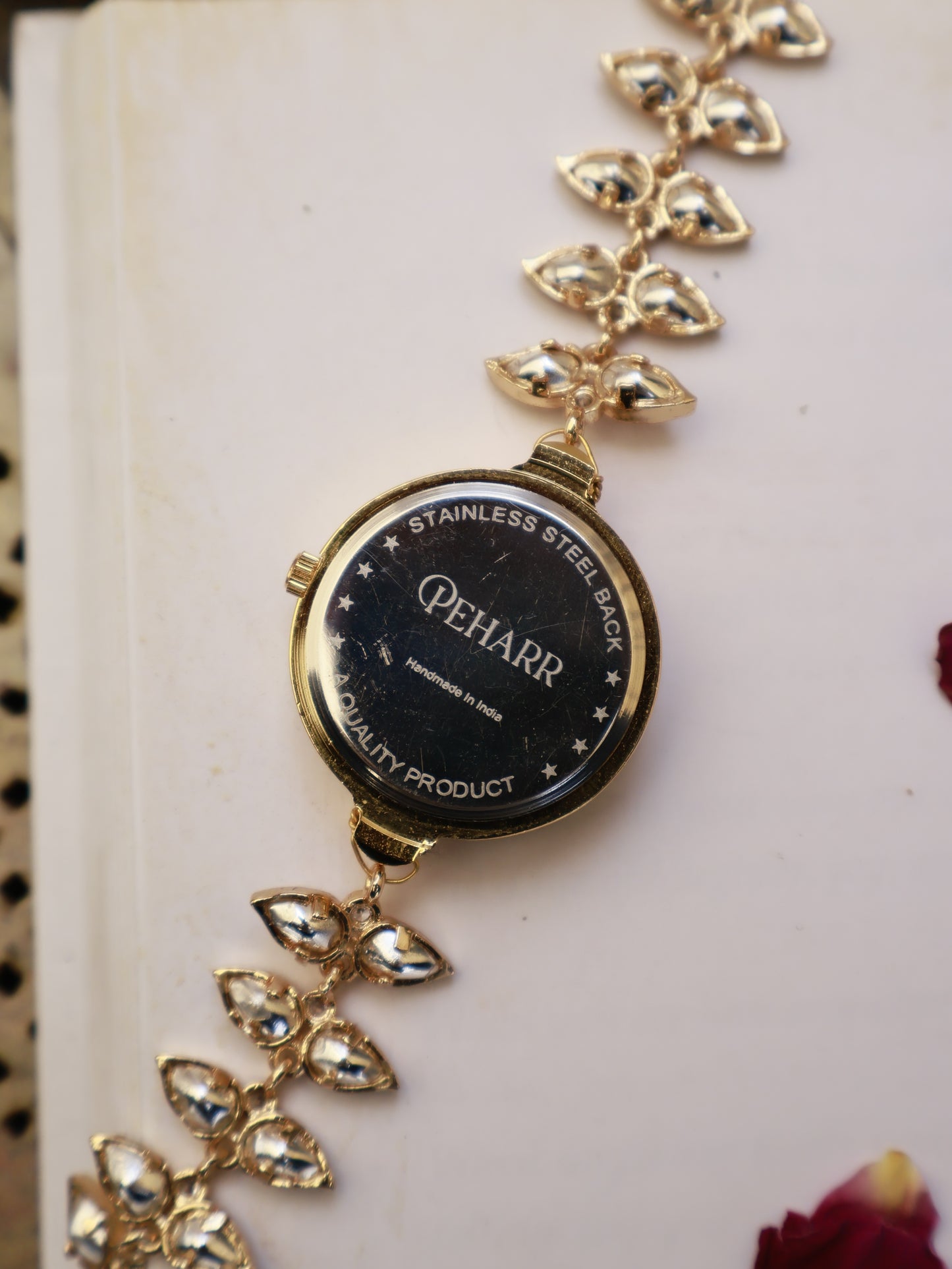 Polkis Spikes Band Wrist Watch