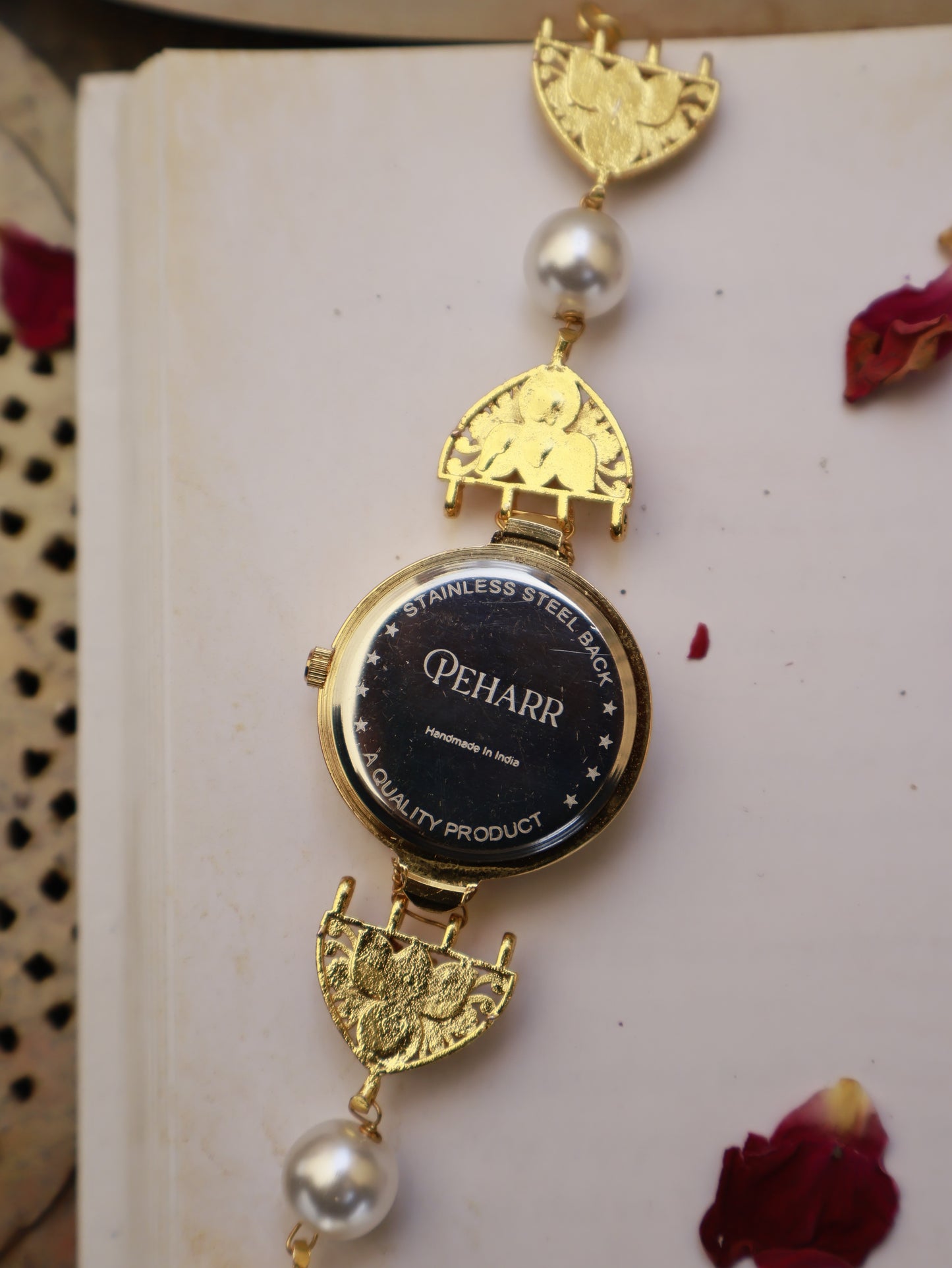 Radiant Pearl & Polki Wrist Watch