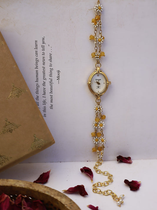 Daisy Honey Wrist Watch