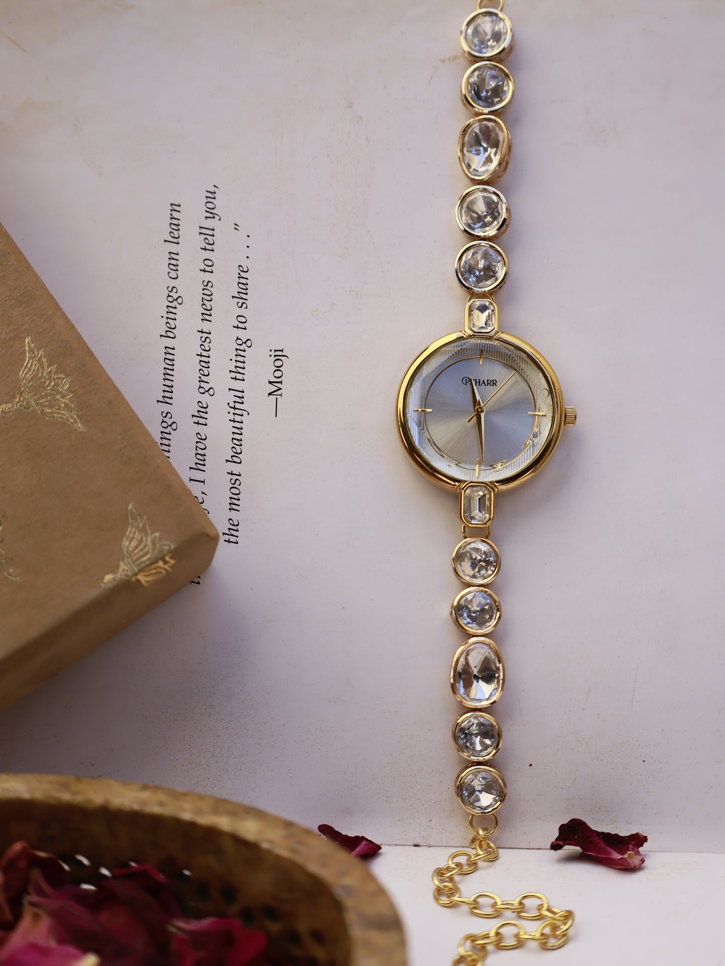 Moonlight Elegance Polkis Wrist Watch