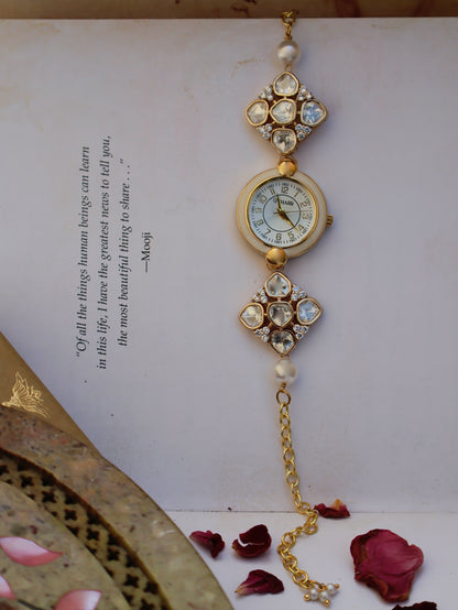 Polki Angle Wrist Watch