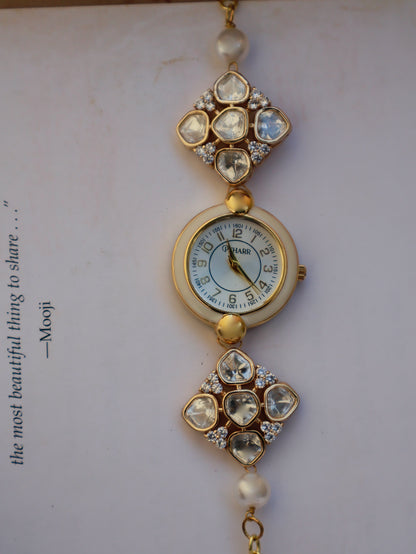 Polki Angle Wrist Watch