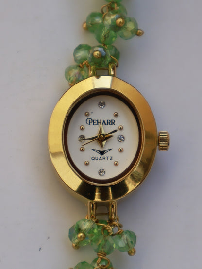 Fresh Foliage Wrist Watch