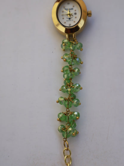 Fresh Foliage Wrist Watch