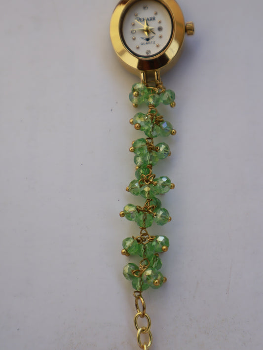 Fresh Foliage Wrist Watch