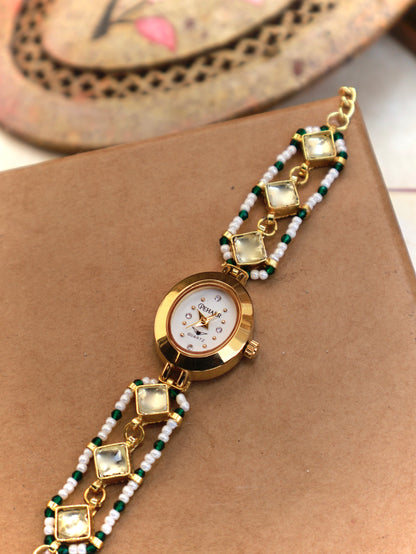 Garden Polkis Wrist Watch