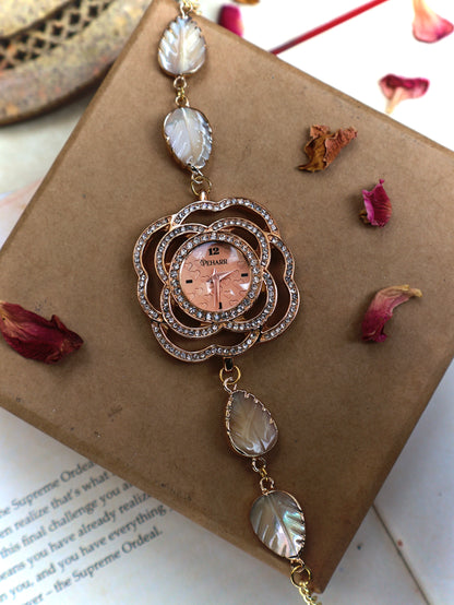 Baroque Leaf Wrist Watch