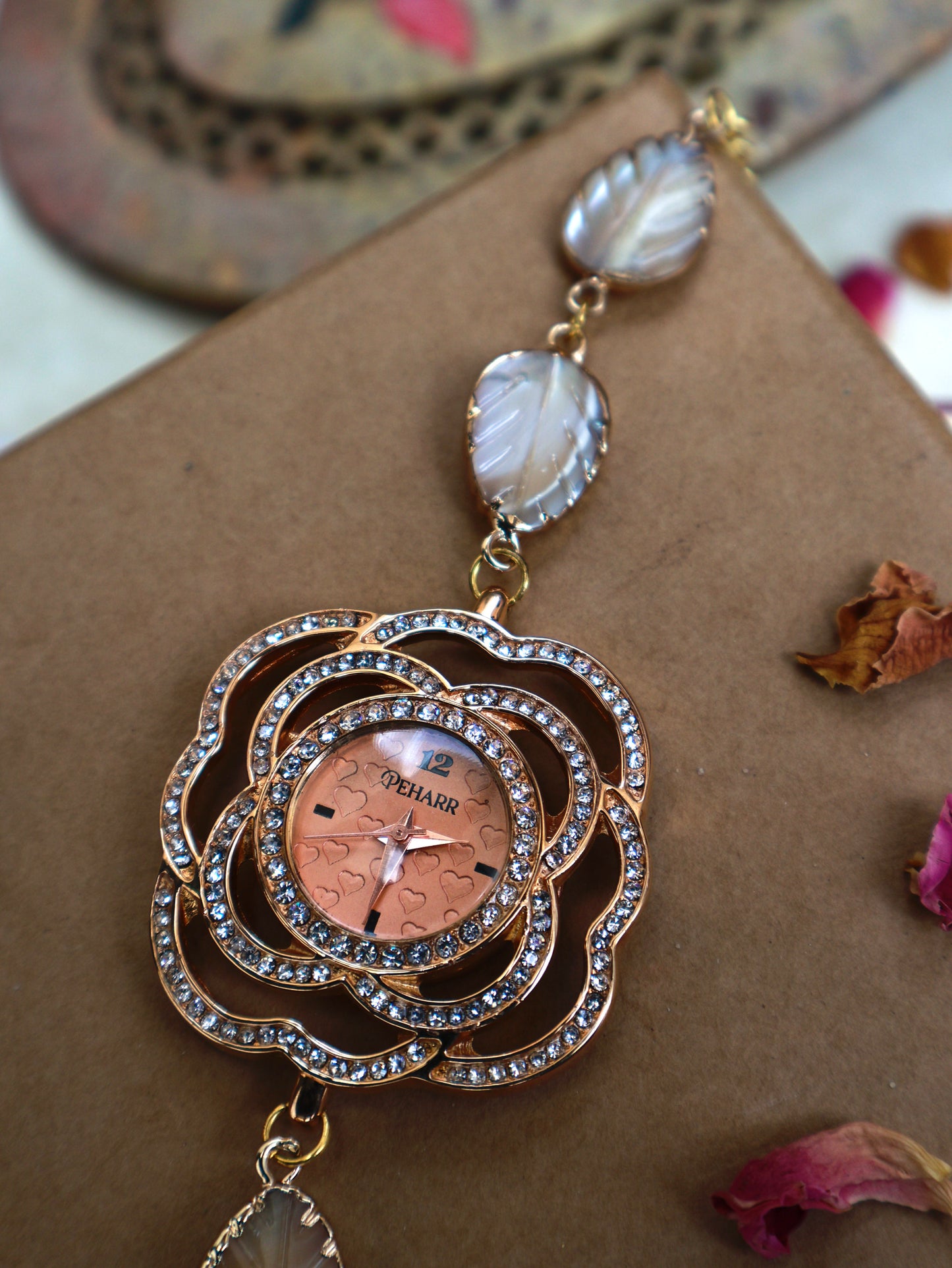 Baroque Leaf Wrist Watch