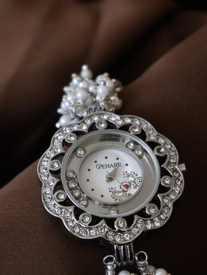 Silver Twinkle Wrist Watch