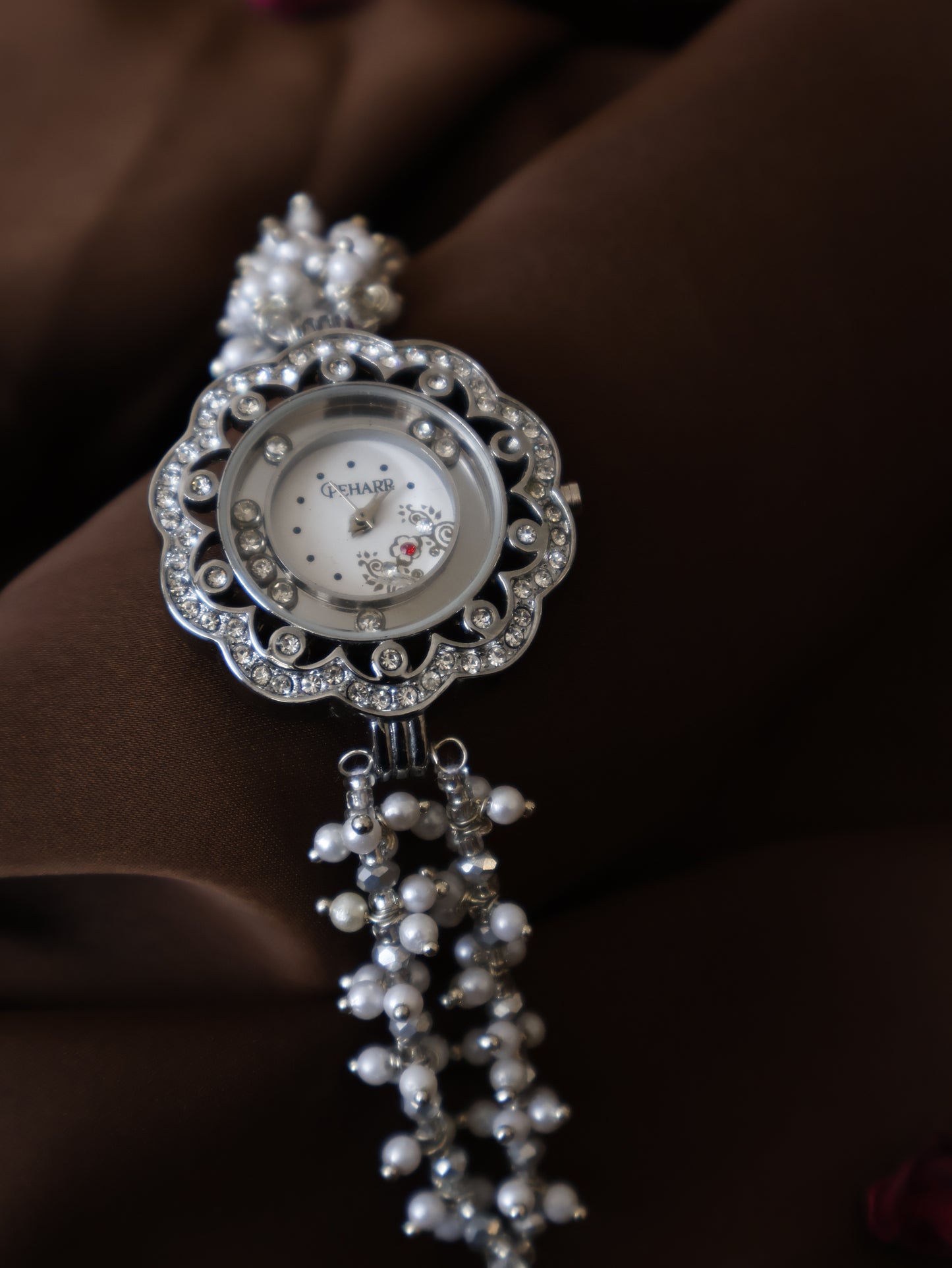 Silver Twinkle Wrist Watch