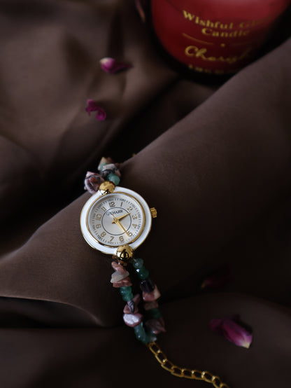 Pink Forest Wrist Watch