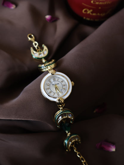 Half Moon Wrist Watch