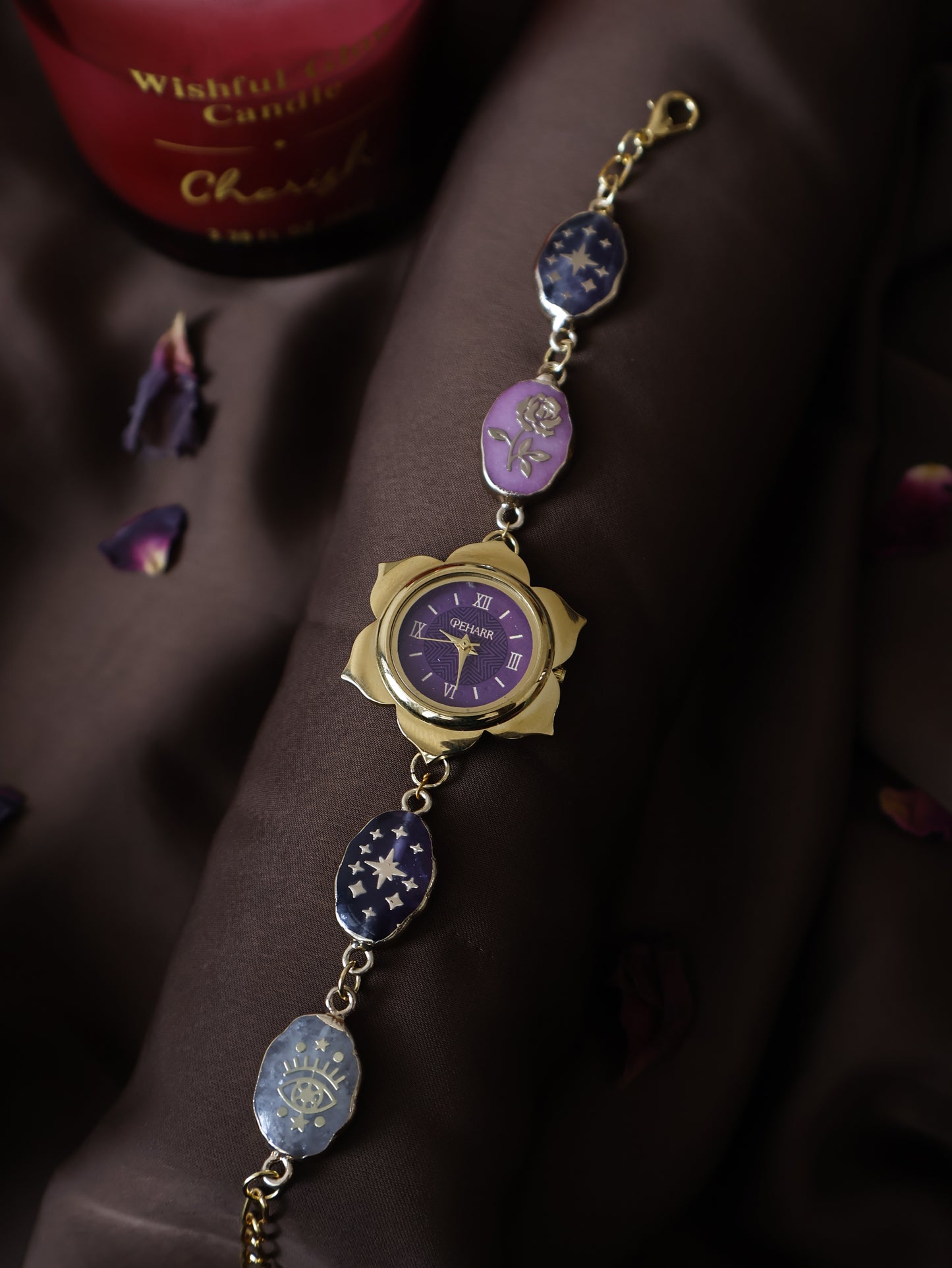 Lilac Shine Wrist Watch