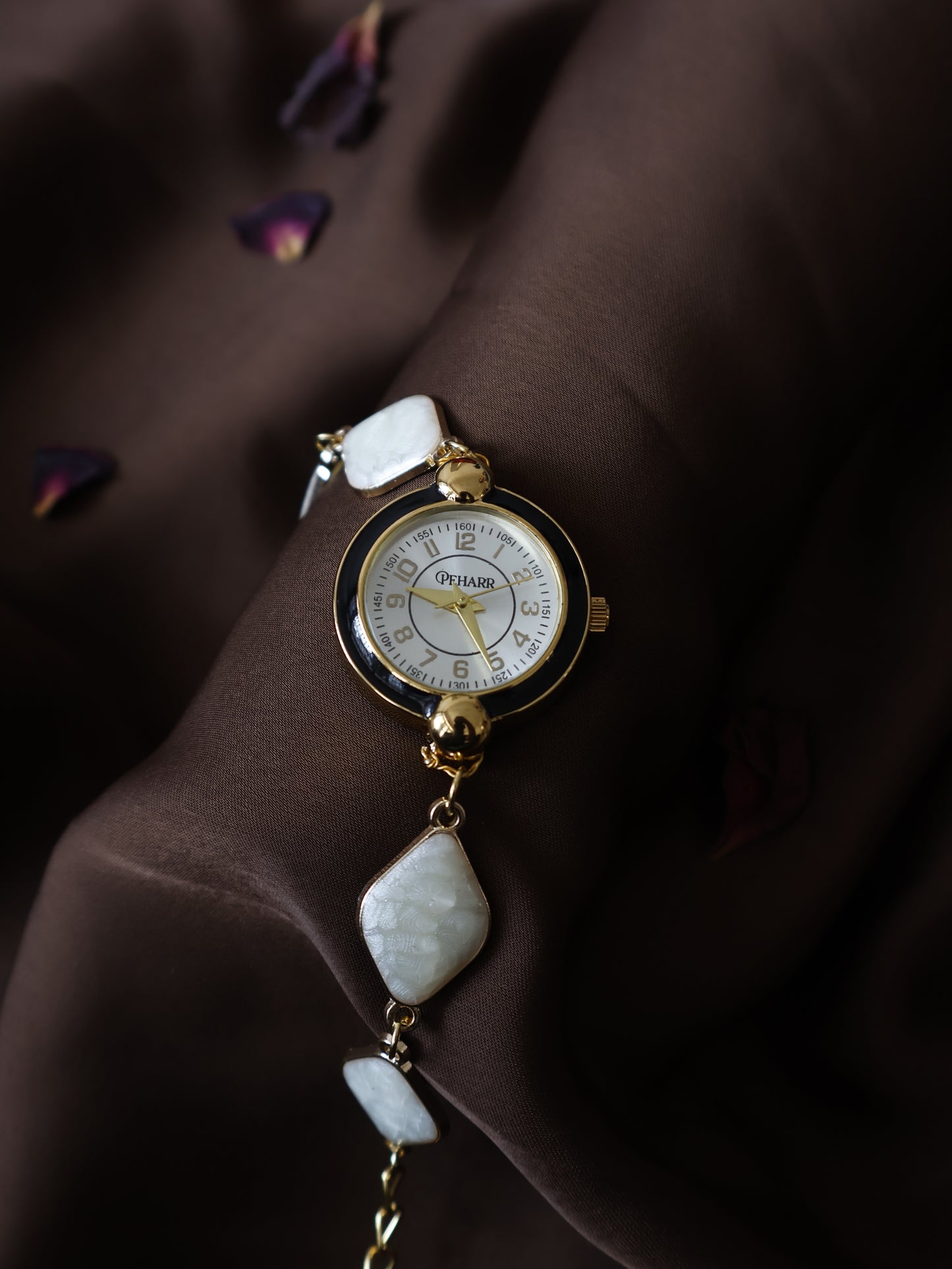 Moon Pearl Wrist Watch