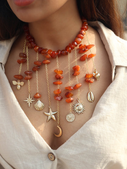 Sunset Charms Necklace