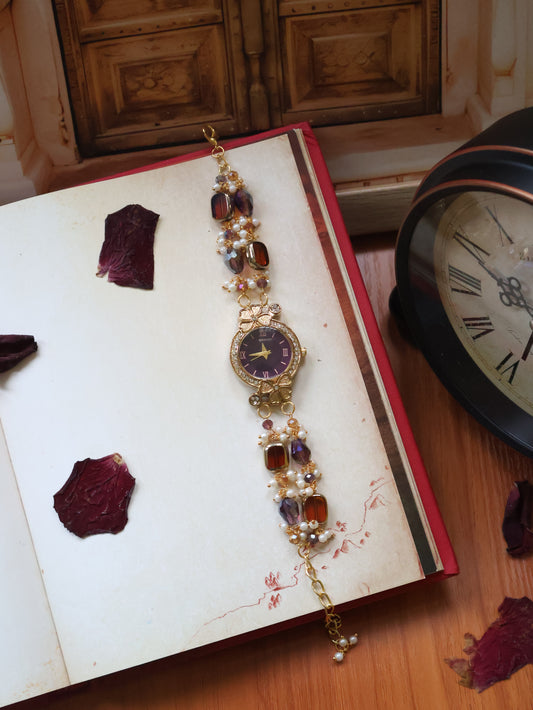 Cika Brown Wrist Watch