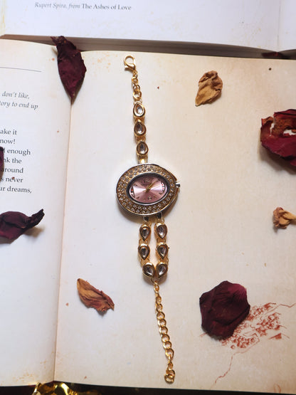 Golden Glow Wrist Watch