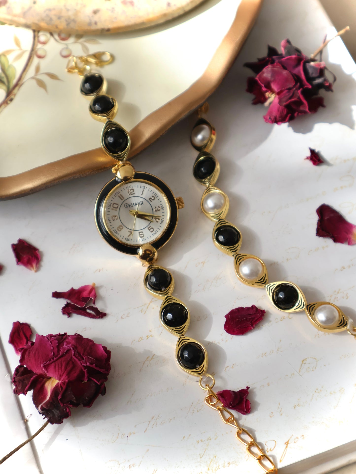 Lunar Onyx Wrist Watch