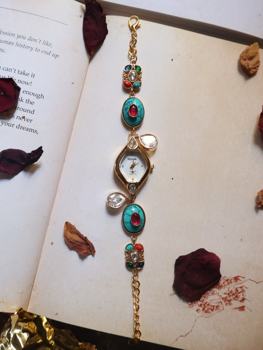 Jaipuri Multicolour Wrist Watch