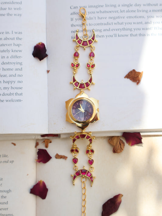 May Ruby Wrist Watch