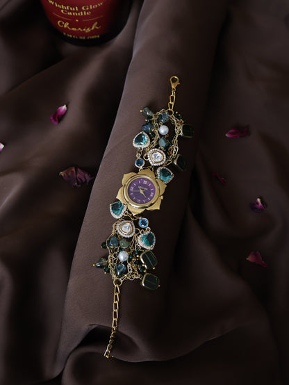 Orchid Charm Wrist Watch