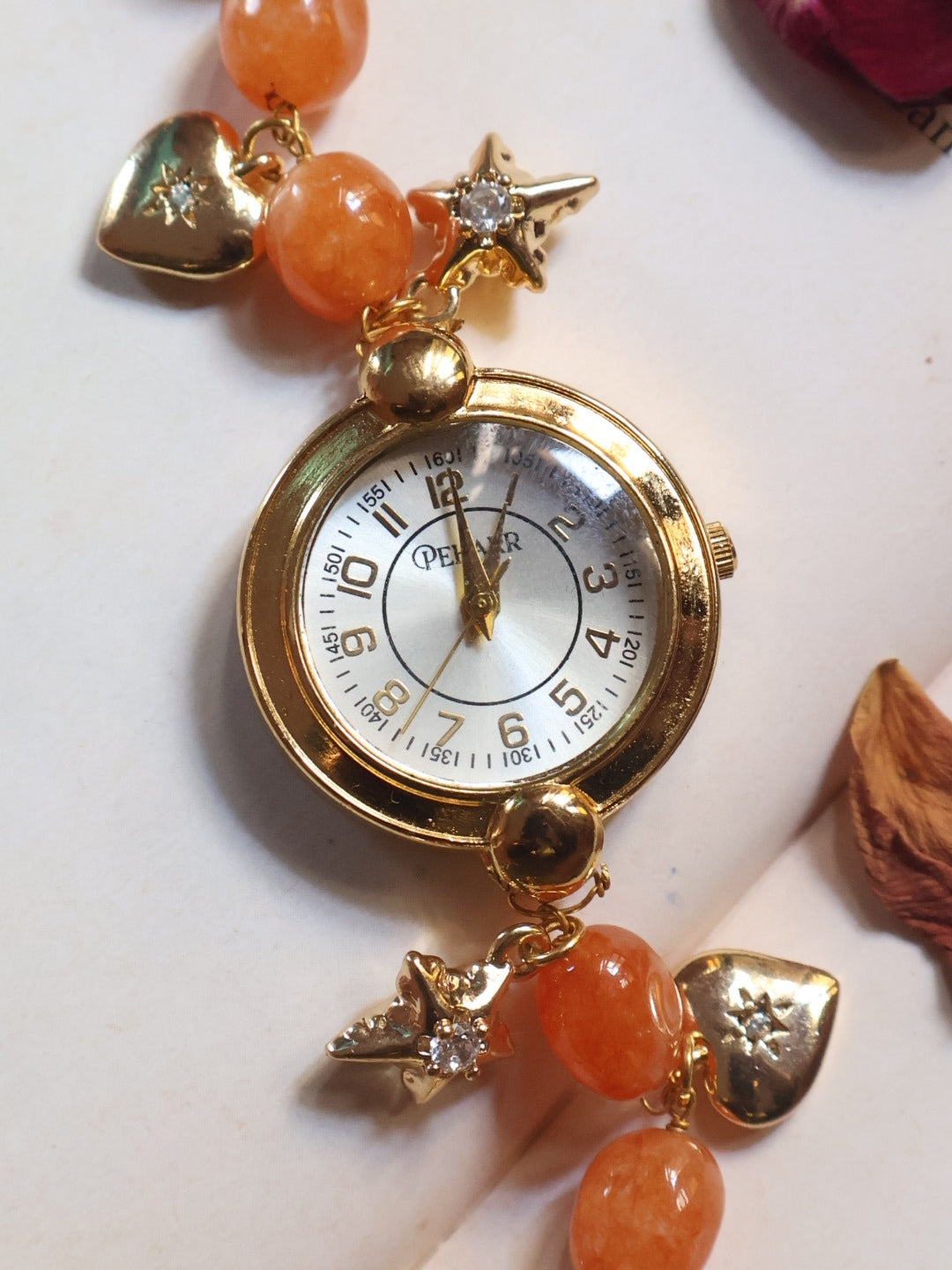 Ochre Star Charms Wrist Watch
