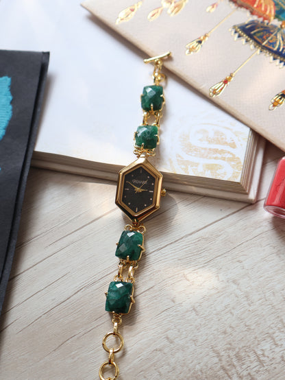 Monsoon Green Wrist Watch