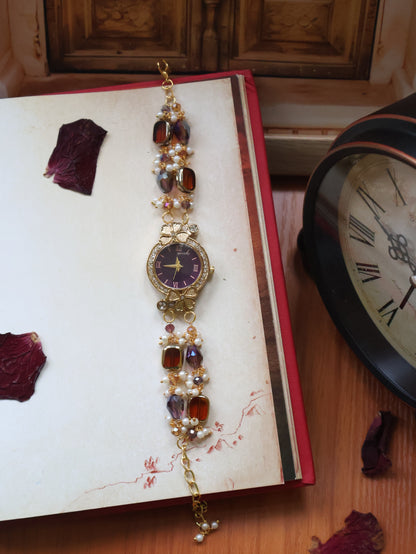 Cika Brown Wrist Watch