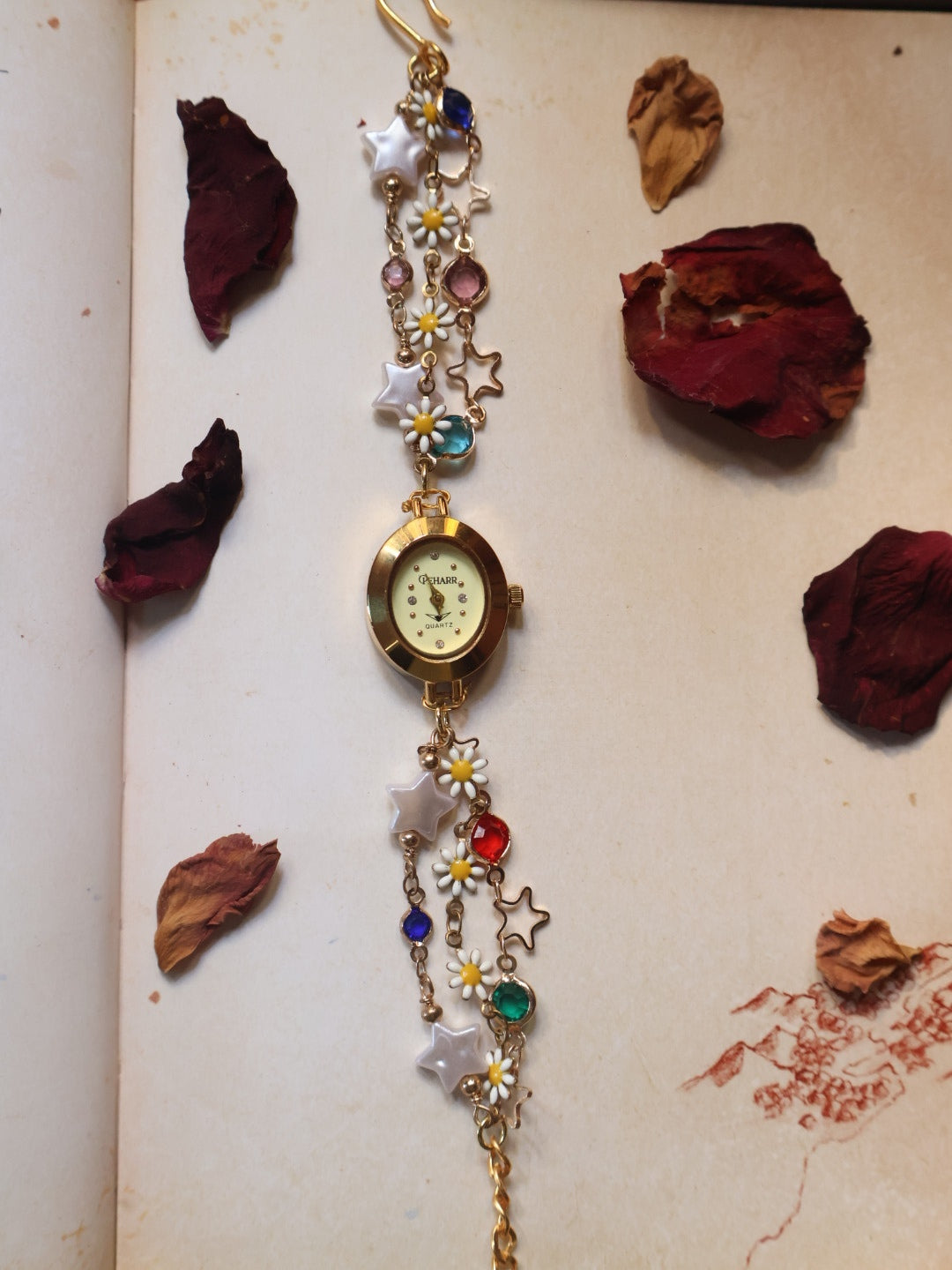 Nebula Multicolored Wrist Watch