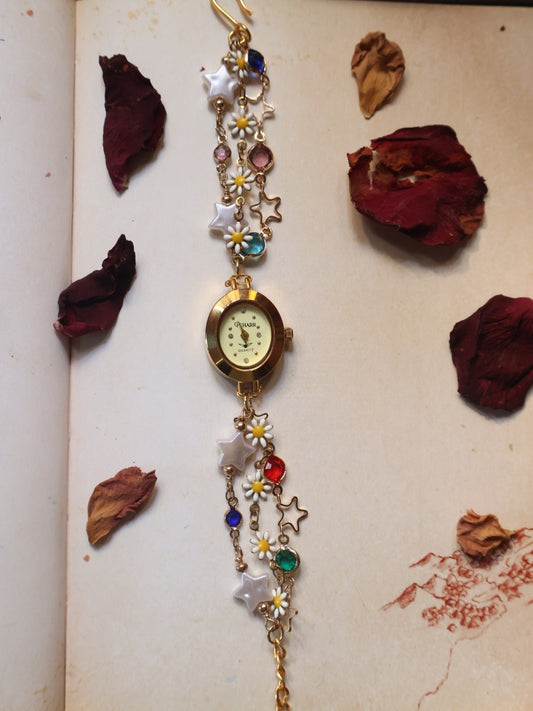 Nebula Multicolored Wrist Watch