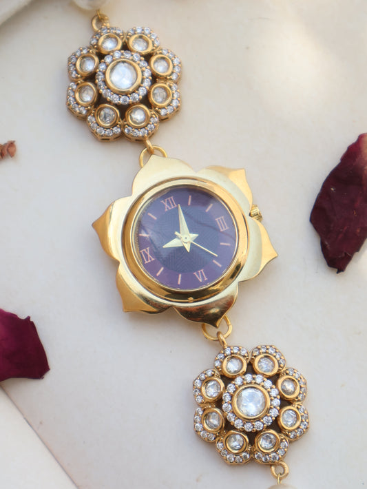 Amruta Polkis Pearl Wrist Watch