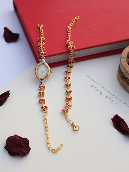 Autumn Leaf Wrist Watch Set