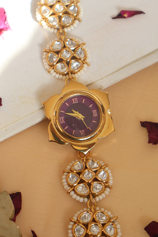 Floral Glow Wrist Watch