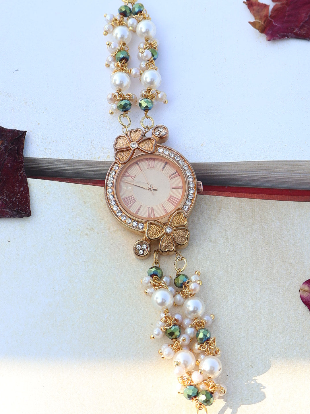 Floral Bloom Wrist Watch