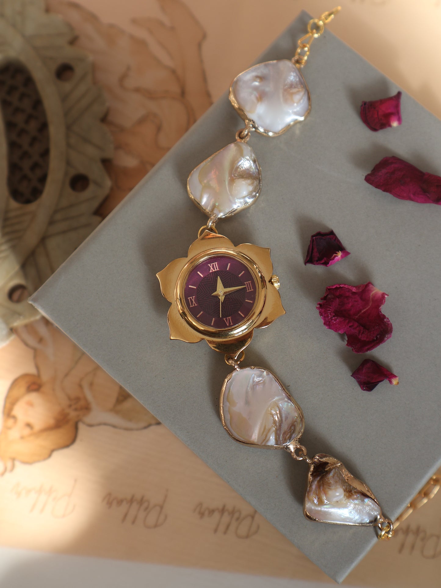 Sea Foam Wrist Watch