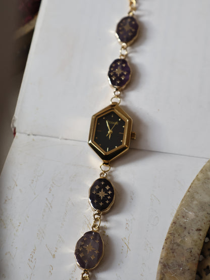 Plum Magic Wrist Watch