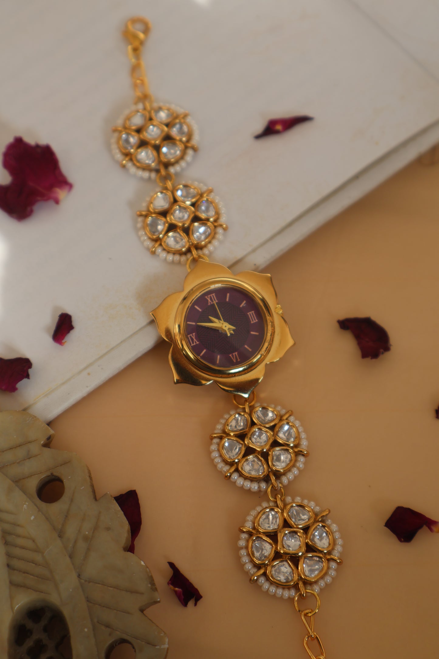 Floral Glow Wrist Watch