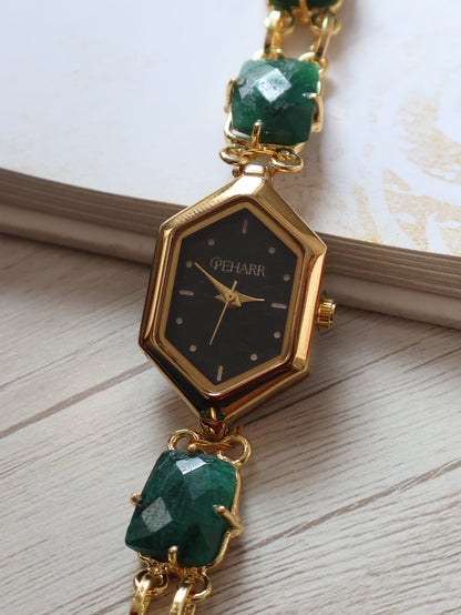 Monsoon Green Wrist Watch