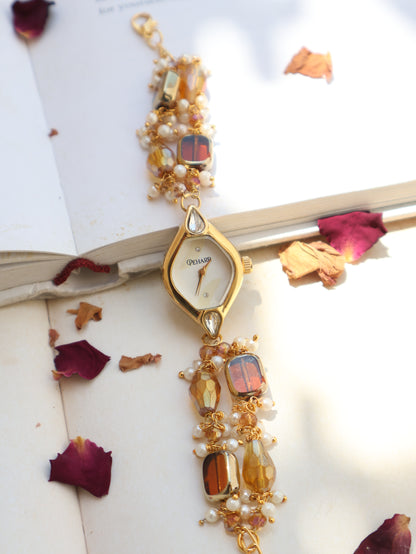Golden Trail Wrist Watch