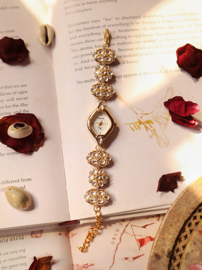 Gilded Garden Wrist Watch