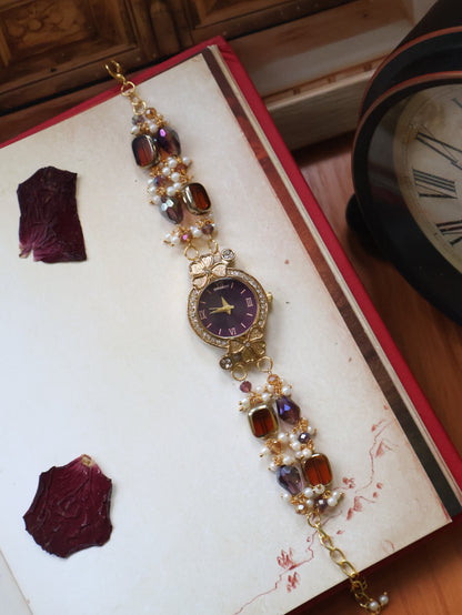 Cika Brown Wrist Watch