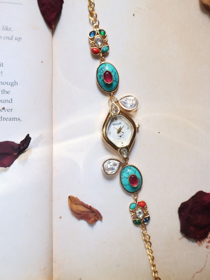 Jaipuri Multicolour Wrist Watch