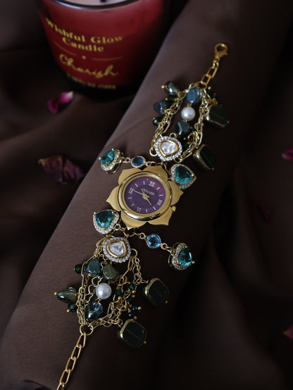 Orchid Charm Wrist Watch