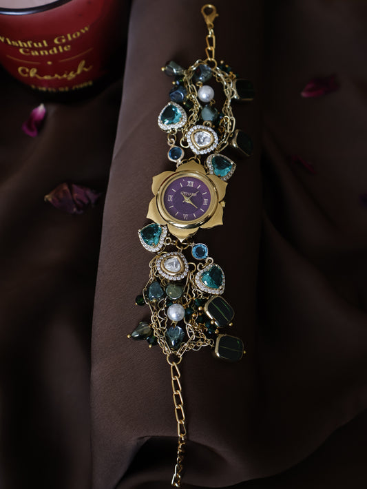Orchid Charm Wrist Watch