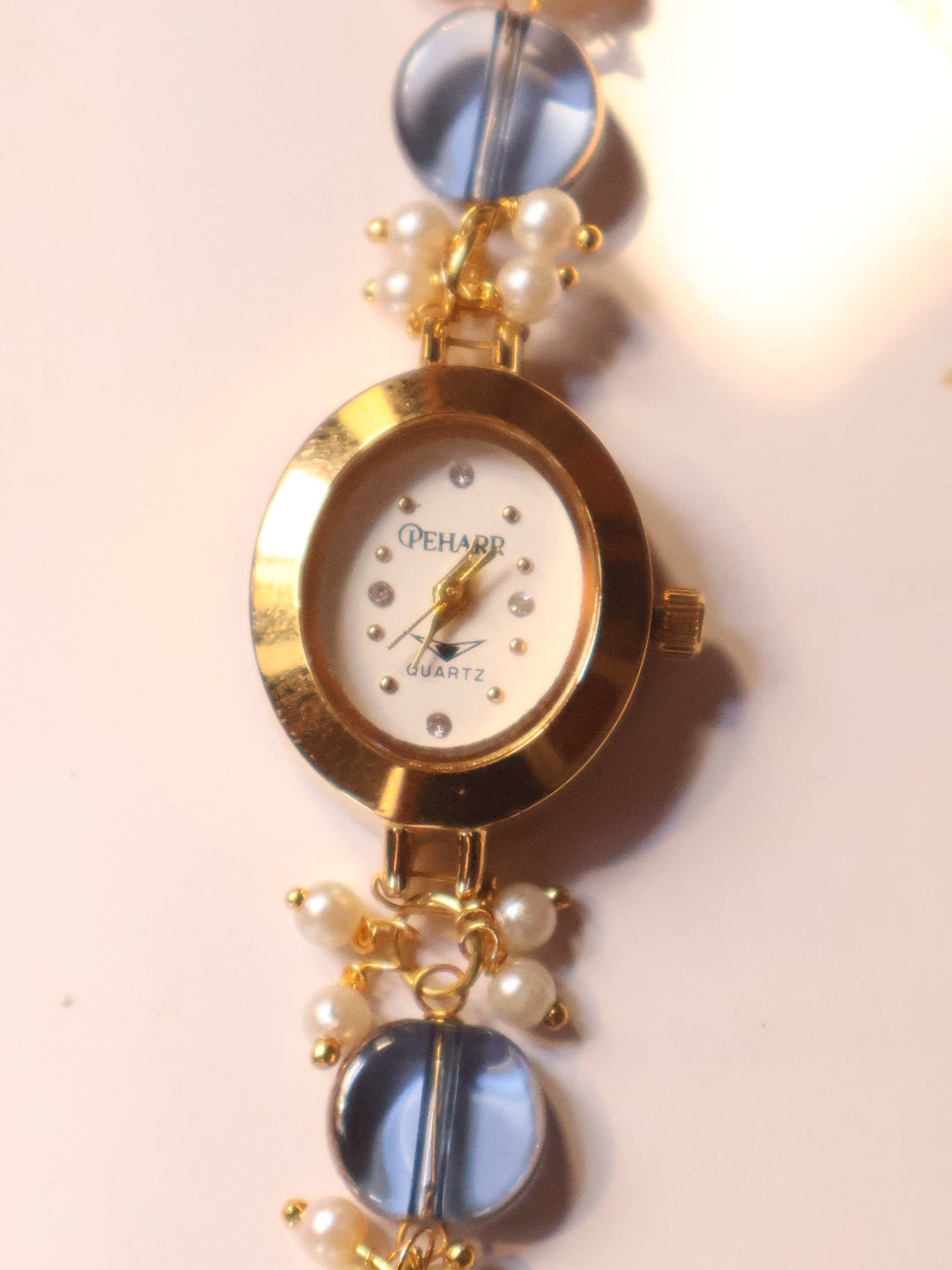 Aqua Blue Wrist Watch