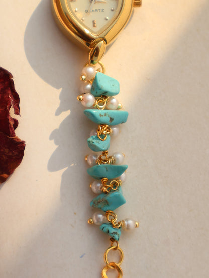 Gemma Turquoise Wrist Watch