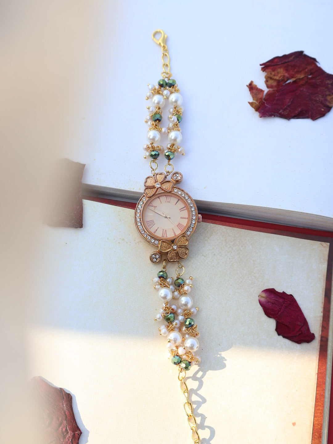 Floral Bloom Wrist Watch