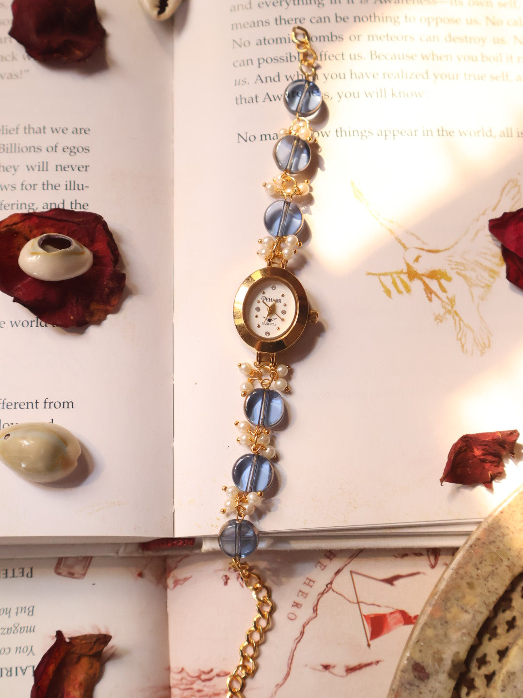 Aqua Blue Wrist Watch