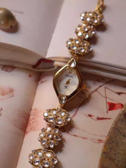 Gilded Garden Wrist Watch